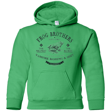 Sweatshirts Irish Green / YS Frog Brothers Youth Hoodie