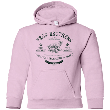 Sweatshirts Light Pink / YS Frog Brothers Youth Hoodie