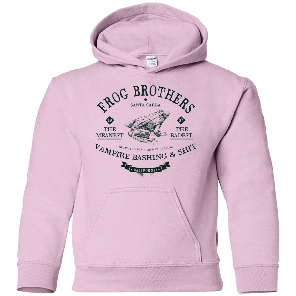 Sweatshirts Light Pink / YS Frog Brothers Youth Hoodie