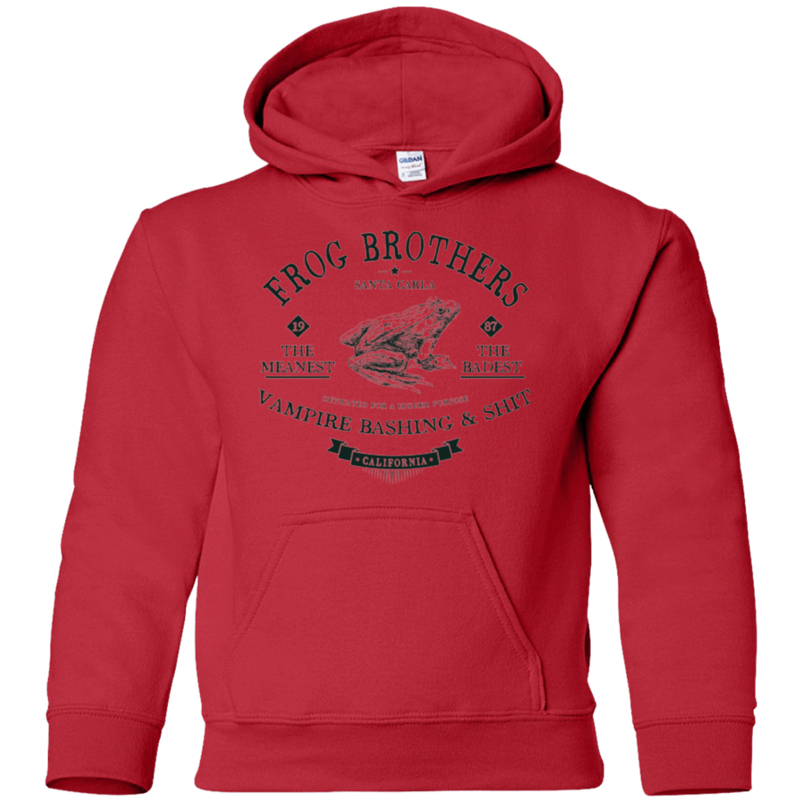 Sweatshirts Red / YS Frog Brothers Youth Hoodie