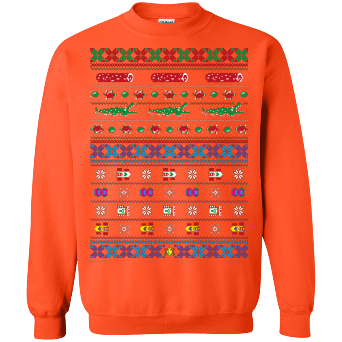 Sweatshirts Orange / Small Frogs, Logs & Automobiles Crewneck Sweatshirt
