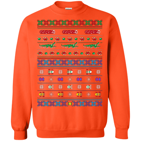 Sweatshirts Orange / Small Frogs, Logs & Automobiles Crewneck Sweatshirt