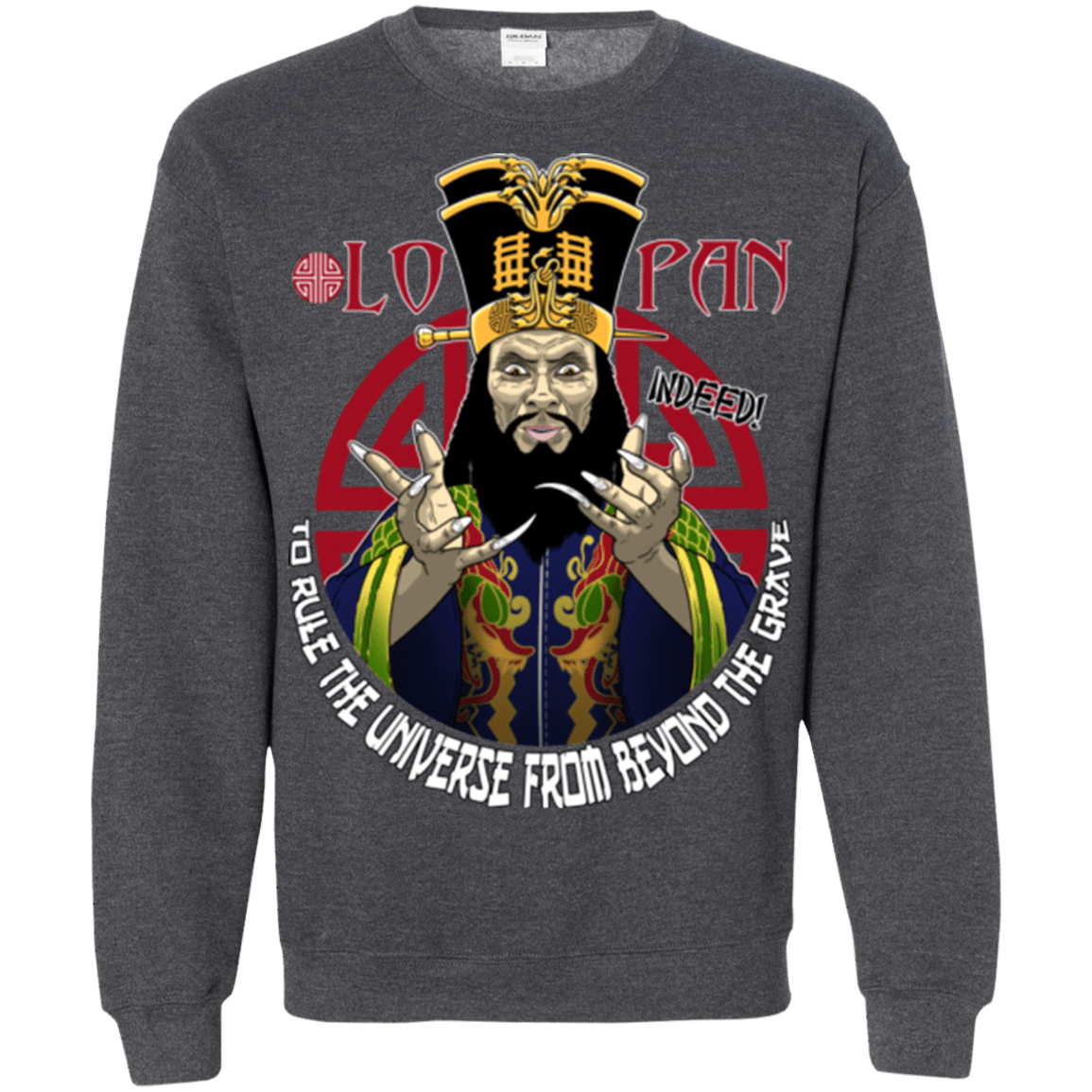 Sweatshirts Dark Heather / Small From Beyond The Grave Crewneck Sweatshirt