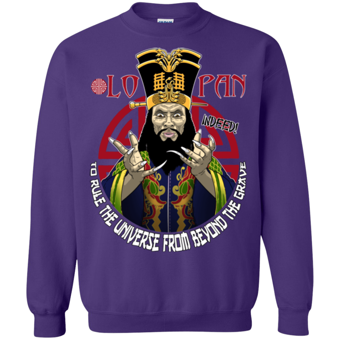 Sweatshirts Purple / Small From Beyond The Grave Crewneck Sweatshirt