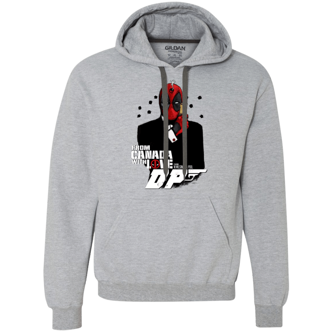 Sweatshirts Sport Grey / Small From Canada with Love Premium Fleece Hoodie