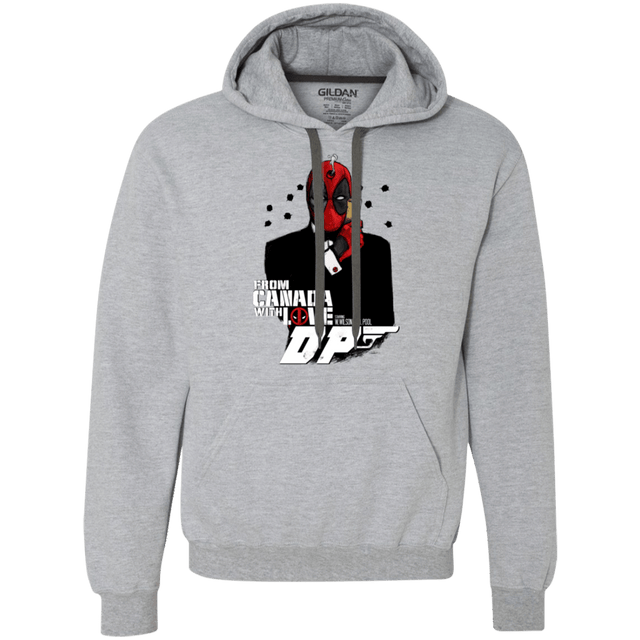 Sweatshirts Sport Grey / Small From Canada with Love Premium Fleece Hoodie