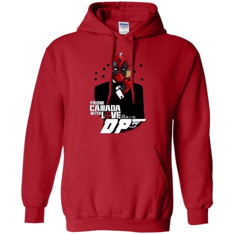 Sweatshirts Red / Small From Canada with Love Pullover Hoodie