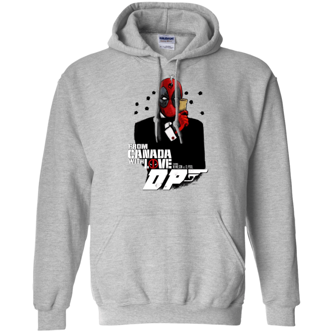Sweatshirts Sport Grey / Small From Canada with Love Pullover Hoodie