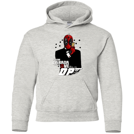 Sweatshirts Ash / YS From Canada with Love Youth Hoodie