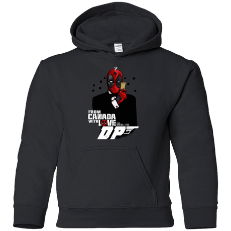 Sweatshirts Black / YS From Canada with Love Youth Hoodie