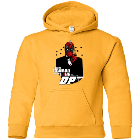 Sweatshirts Gold / YS From Canada with Love Youth Hoodie