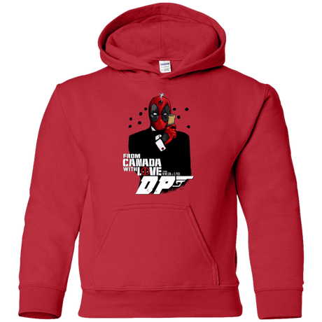 Sweatshirts Red / YS From Canada with Love Youth Hoodie