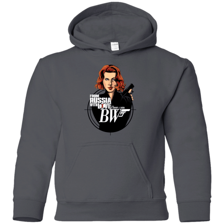 Sweatshirts Charcoal / YS From Russia with Love Youth Hoodie