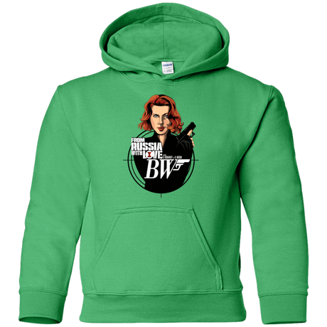 Sweatshirts Irish Green / YS From Russia with Love Youth Hoodie