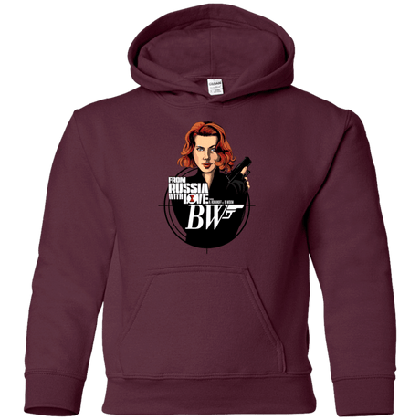 Sweatshirts Maroon / YS From Russia with Love Youth Hoodie