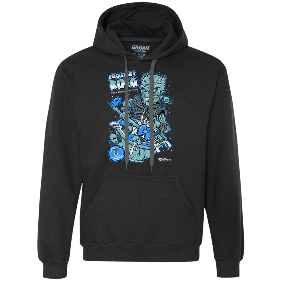 Sweatshirts Black / S Frostie's King Premium Fleece Hoodie