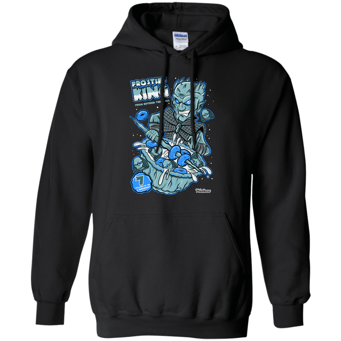 Sweatshirts Black / S Frostie's King Pullover Hoodie