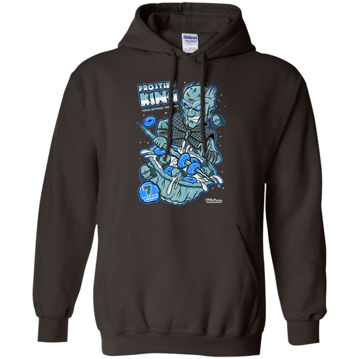 Sweatshirts Dark Chocolate / S Frostie's King Pullover Hoodie
