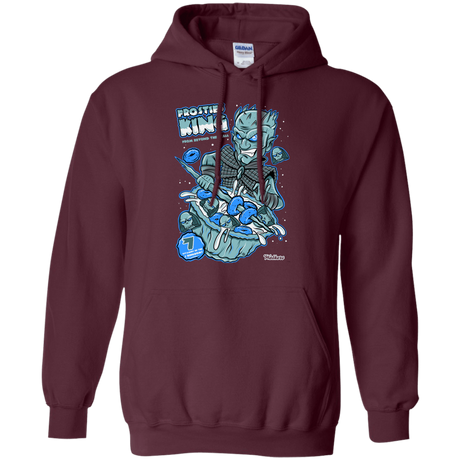 Sweatshirts Maroon / S Frostie's King Pullover Hoodie