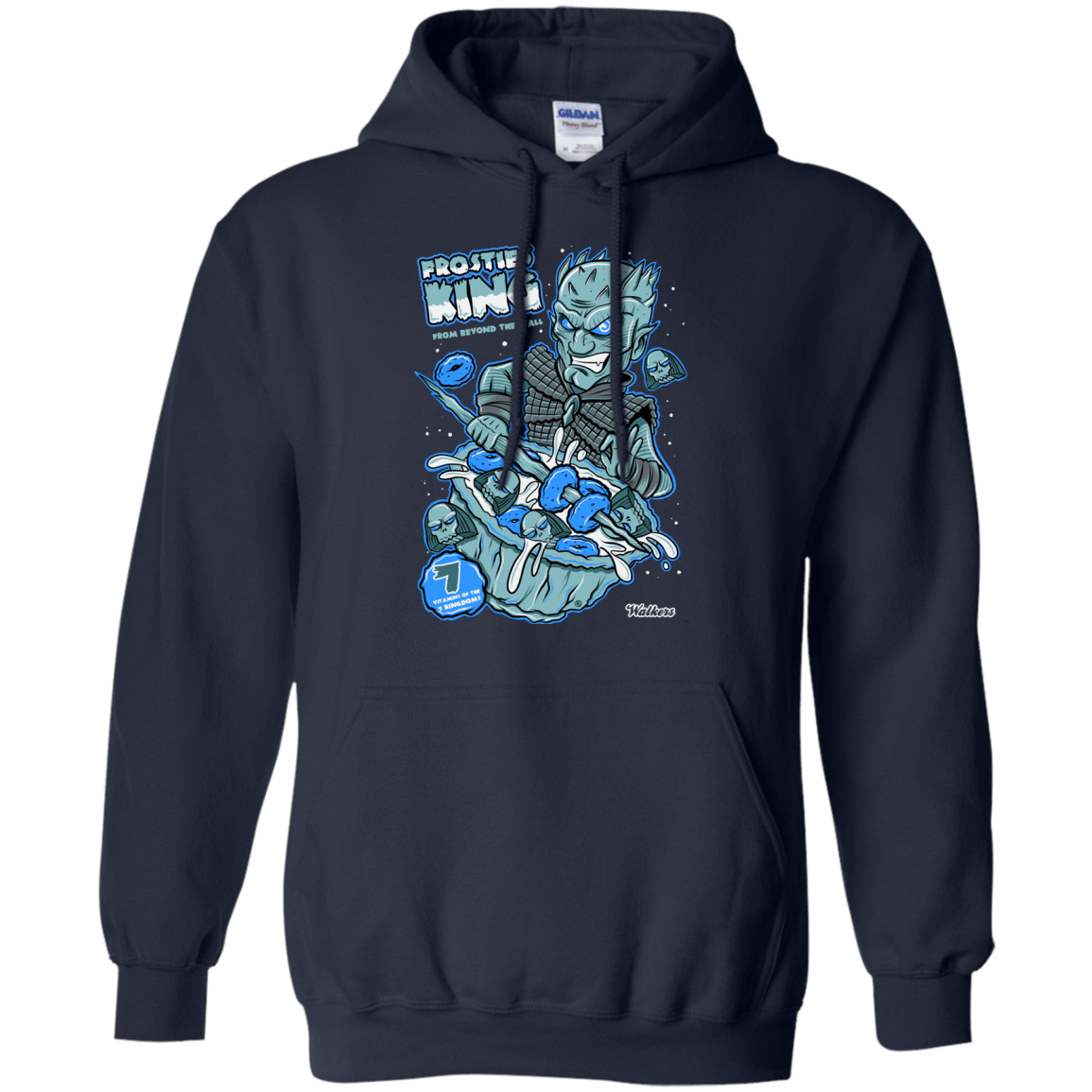 Sweatshirts Navy / S Frostie's King Pullover Hoodie