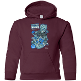 Sweatshirts Maroon / YS Frostie's King Youth Hoodie