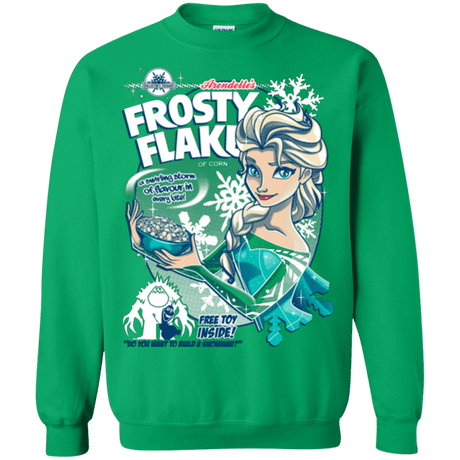 Sweatshirts Irish Green / Small Frosty Flakes Crewneck Sweatshirt