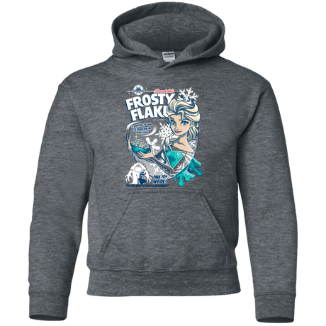 Sweatshirts Dark Heather / YS Frosty Flakes Youth Hoodie