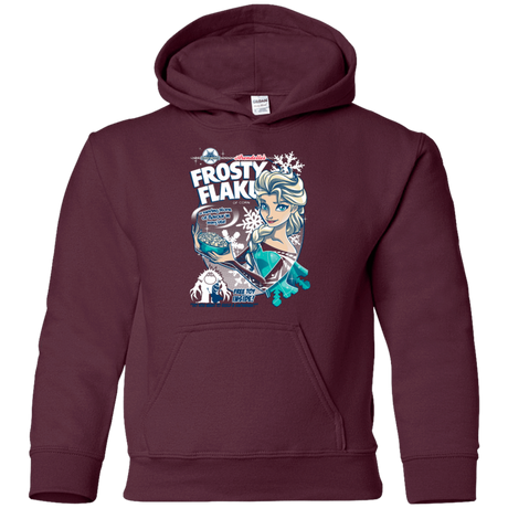 Sweatshirts Maroon / YS Frosty Flakes Youth Hoodie