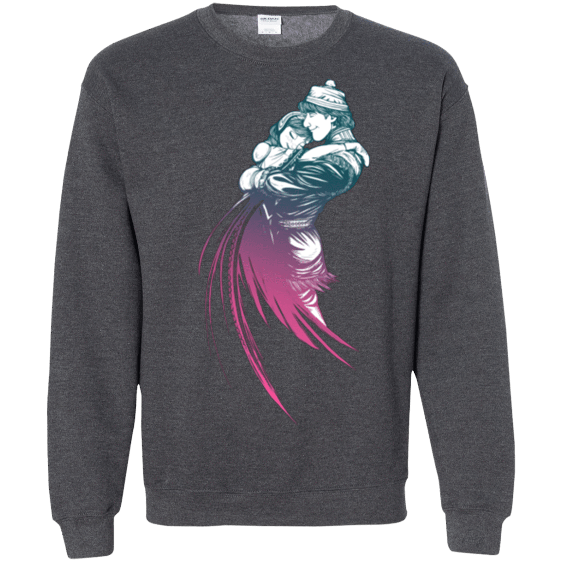 Sweatshirts Dark Heather / Small Frozen Fantasy 2 Crewneck Sweatshirt