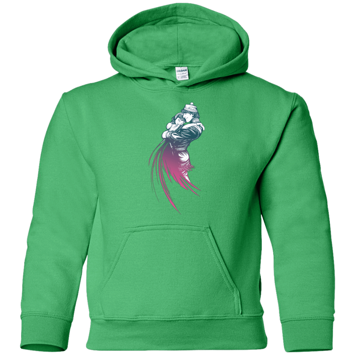 Sweatshirts Irish Green / YS Frozen Fantasy 2 Youth Hoodie