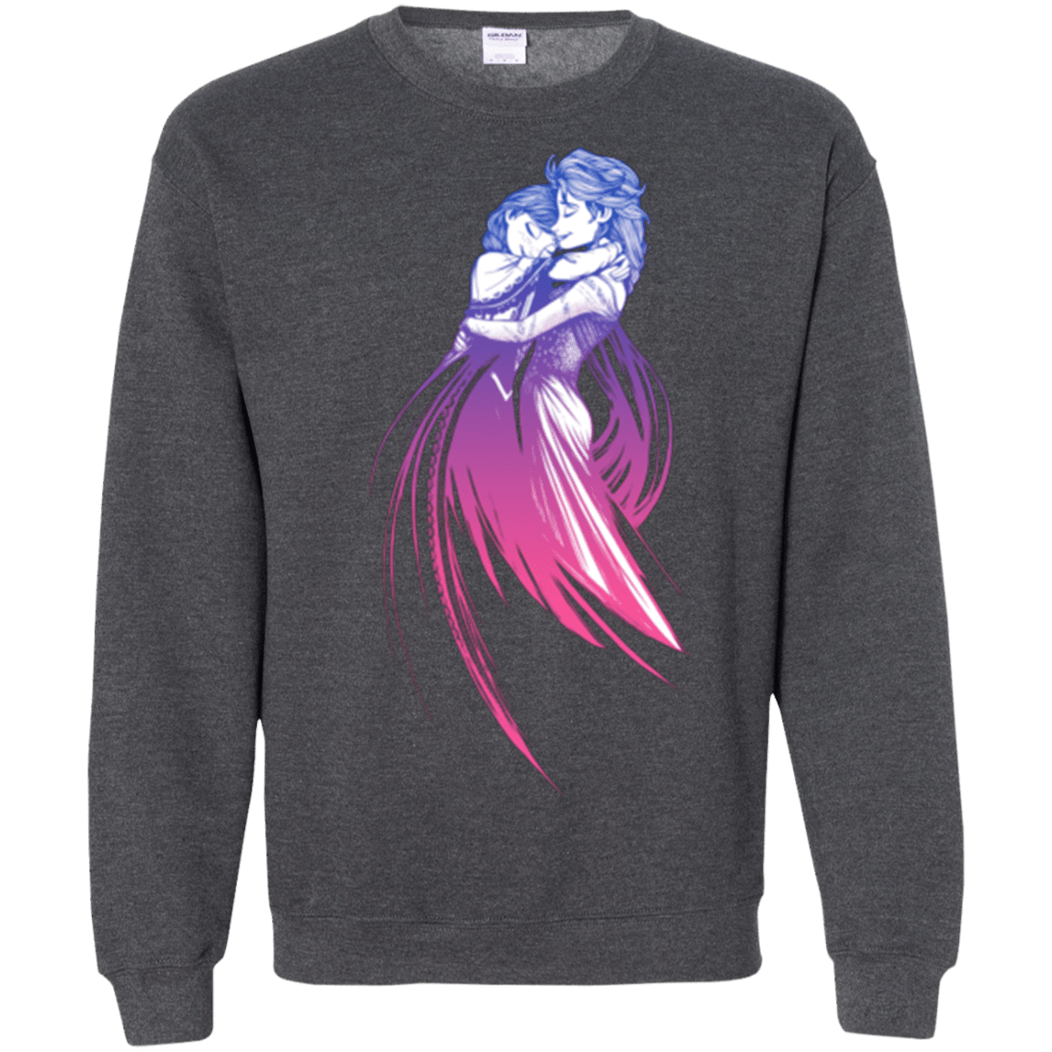 Sweatshirts Dark Heather / Small Frozen Fantasy 3 Crewneck Sweatshirt