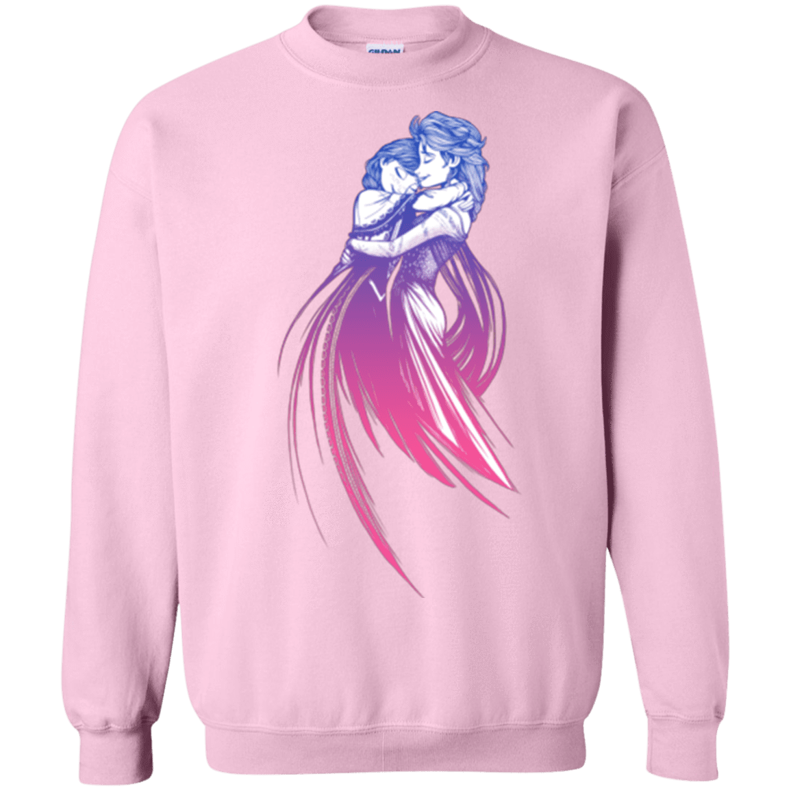 Sweatshirts Light Pink / Small Frozen Fantasy 3 Crewneck Sweatshirt