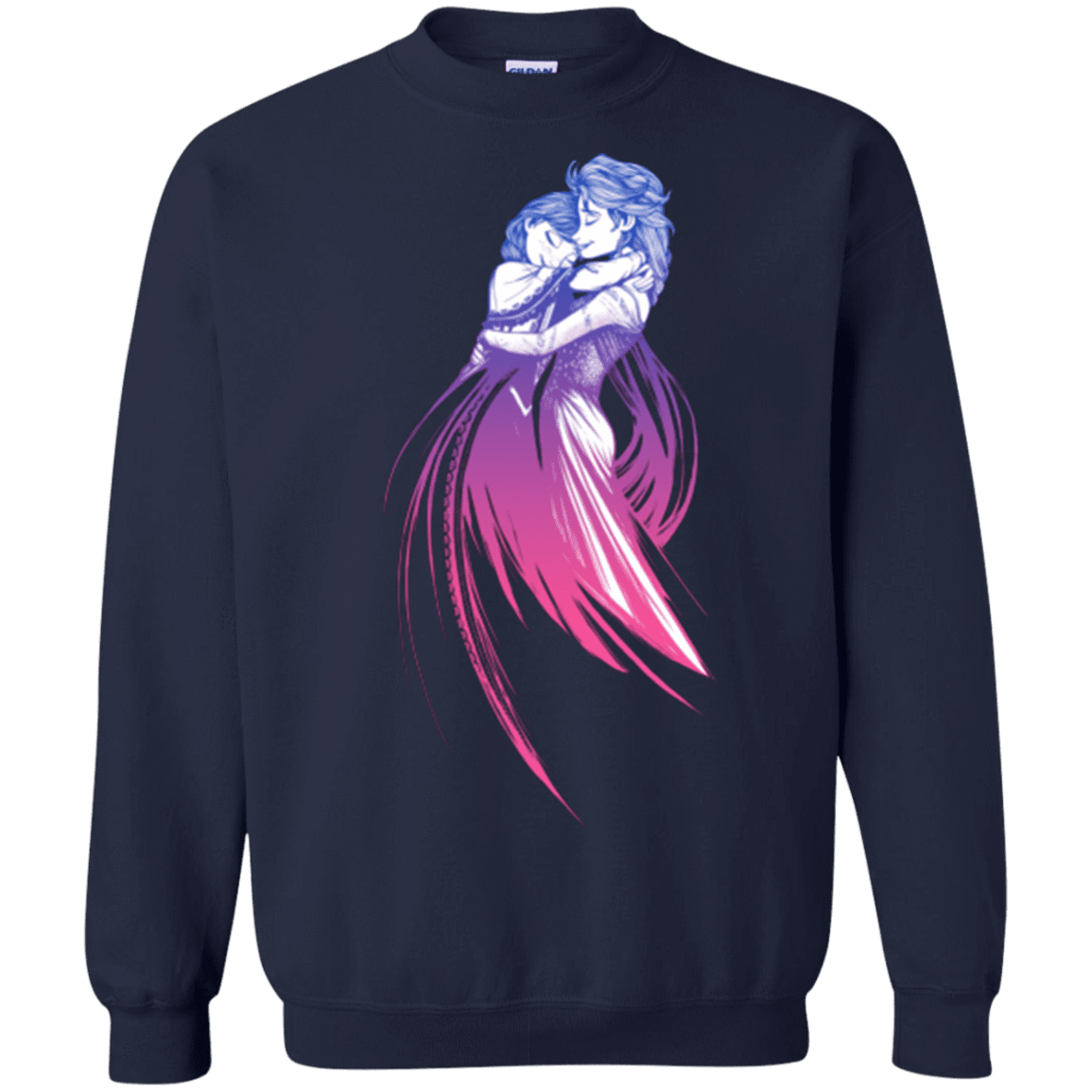 Sweatshirts Navy / Small Frozen Fantasy 3 Crewneck Sweatshirt
