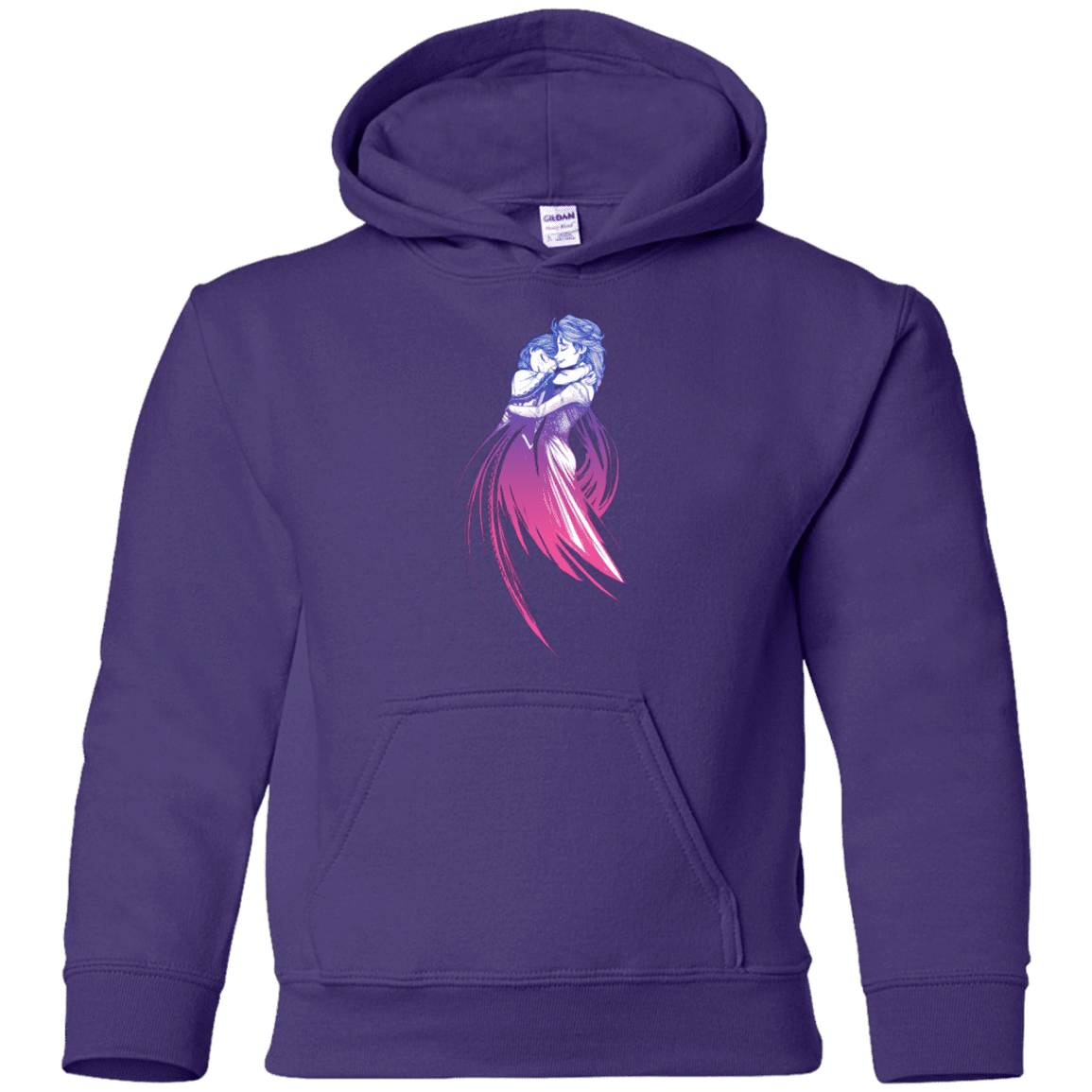 Sweatshirts Purple / YS Frozen Fantasy 3 Youth Hoodie