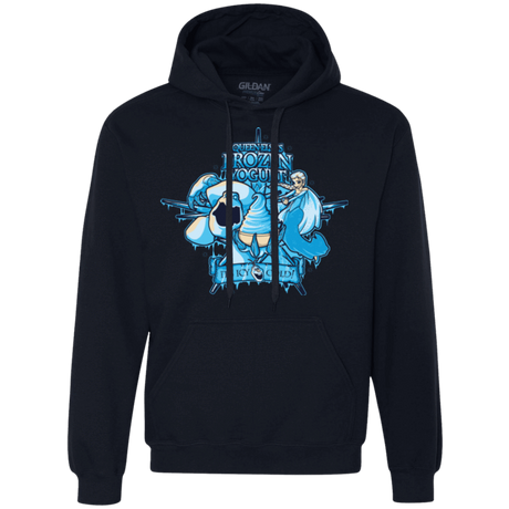 Sweatshirts Navy / Small FROZEN YOGURT Premium Fleece Hoodie