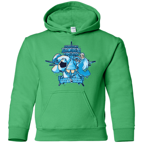 Sweatshirts Irish Green / YS FROZEN YOGURT Youth Hoodie