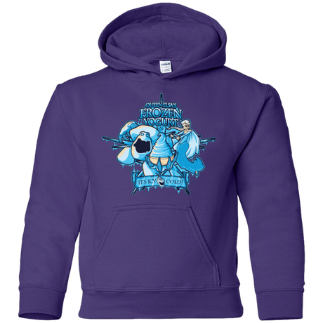 Sweatshirts Purple / YS FROZEN YOGURT Youth Hoodie