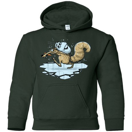 Sweatshirts Forest Green / YS FROZENAGE Youth Hoodie
