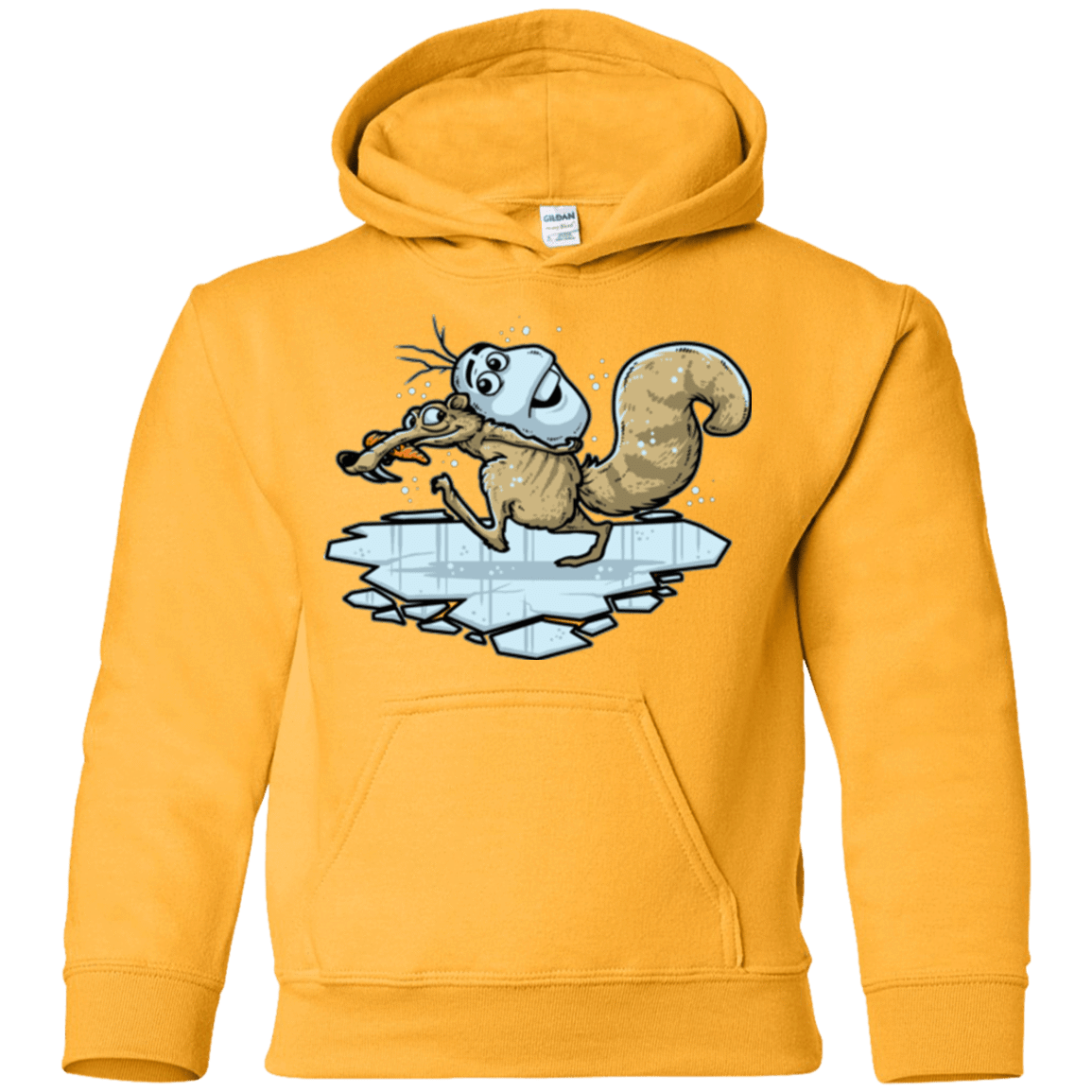 Sweatshirts Gold / YS FROZENAGE Youth Hoodie