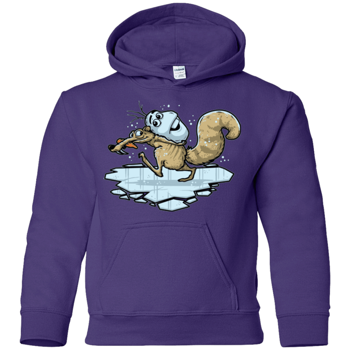 Sweatshirts Purple / YS FROZENAGE Youth Hoodie
