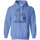 Sweatshirts Carolina Blue / S FuckInstructions Pullover Hoodie
