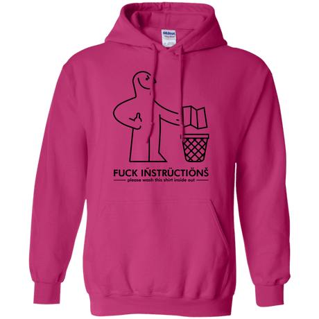 Sweatshirts Heliconia / S FuckInstructions Pullover Hoodie