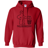 Sweatshirts Red / S FuckInstructions Pullover Hoodie