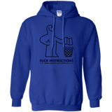 Sweatshirts Royal / S FuckInstructions Pullover Hoodie