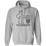 Sweatshirts Sport Grey / S FuckInstructions Pullover Hoodie