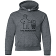 Sweatshirts Dark Heather / YS FuckInstructions Youth Hoodie
