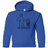 Sweatshirts Royal / YS FuckInstructions Youth Hoodie