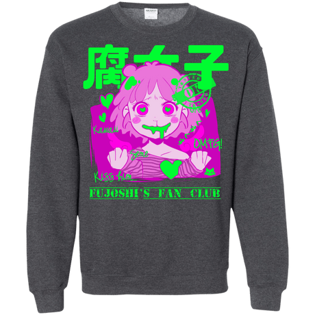 Sweatshirts Dark Heather / Small Fujoshi Crewneck Sweatshirt