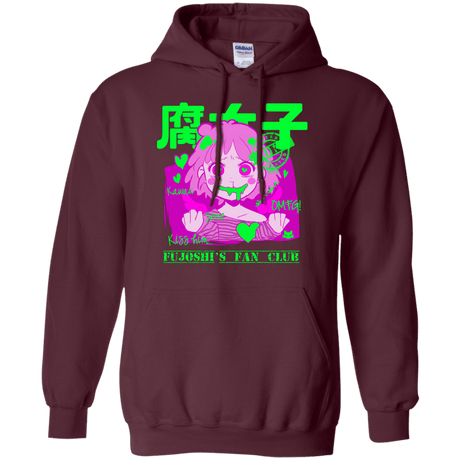 Sweatshirts Maroon / Small Fujoshi Pullover Hoodie