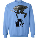 Sweatshirts Carolina Blue / S Full Metal Head Crewneck Sweatshirt